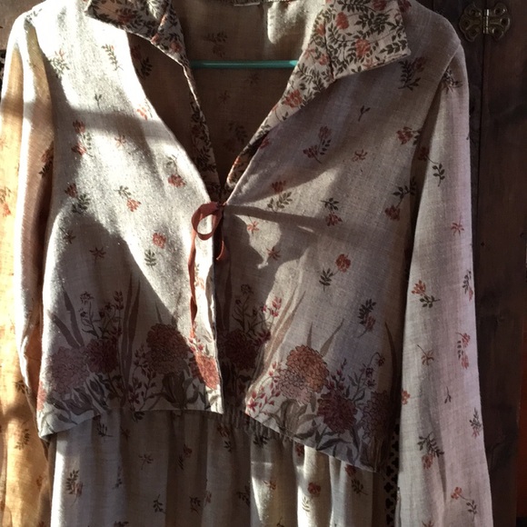 Vintage 1970 dress size Medium no tag Melissa Lane is the designer. - Picture 4 of 8